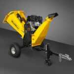 6 inch E-start ZONSEN 459cc 15hp Gasoline Engine Powered Drum Wood Chipper, P4206