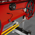 36" MAX Portable Sawmill, 25HP 688cc HONDA GX690 V-Twin Engine, 36" Board Width, 20' Track Length, (10 x Blades Included), SM-36HMAX