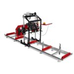 22" Portable Sawmill, 224cc 7HP DUCAR Gasoline Engine, 20" Board Width, 13' Track Length , SM-22