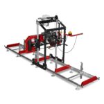 22" Portable Sawmill, 224cc 7HP DUCAR Gasoline Engine, 20" Board Width, 13' Track Length , SM-22