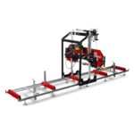 22" Portable Sawmill, 224cc 7HP DUCAR Gasoline Engine, 20" Board Width, 13' Track Length , SM-22