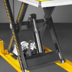 2200lb Capacity Stationary Electric Hydraulic Lift Table , 51.2” x 32.3”Platform, 39.4”Lift Height ,UL Certified Motor, ELT22