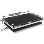 4400lbs Capacity Stationary Powered Hydraulic Lift Table, 51.2” x 33.5” Platform, 41.3” Lift Height, UL Certified Moto, ELT44