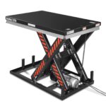 4400lbs Capacity Stationary Powered Hydraulic Lift Table, 51.2” x 33.5” Platform, 41.3” Lift Height, UL Certified Moto, ELT44