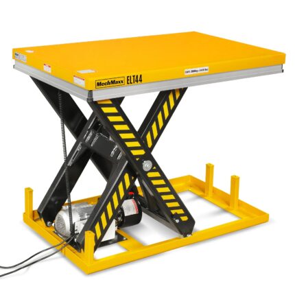 4400lbs Capacity Stationary Powered Hydraulic Lift Table, 51.2” x 33.5” Platform, 41.3” Lift Height, UL Certified Moto, ELT44