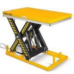 4400lbs Capacity Stationary Powered Hydraulic Lift Table, 51.2” x 33.5” Platform, 41.3” Lift Height, UL Certified Moto, ELT44