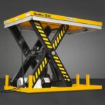 4400lbs Capacity Stationary Powered Hydraulic Lift Table, 51.2” x 33.5” Platform, 41.3” Lift Height, UL Certified Moto, ELT44