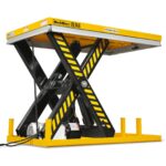 4400lbs Capacity Stationary Powered Hydraulic Lift Table, 51.2” x 33.5” Platform, 41.3” Lift Height, UL Certified Moto, ELT44