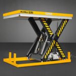 4400lbs Capacity Stationary Powered Hydraulic Lift Table, 51.2” x 33.5” Platform, 41.3” Lift Height, UL Certified Moto, ELT44