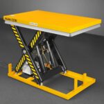 4400lbs Capacity Stationary Powered Hydraulic Lift Table, 51.2” x 33.5” Platform, 41.3” Lift Height, UL Certified Moto, ELT44