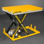 4400lbs Capacity Stationary Powered Hydraulic Lift Table, 51.2” x 33.5” Platform, 41.3” Lift Height, UL Certified Moto, ELT44