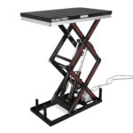2200 lbs Capacity Stationary Electric Hydraulic Double Scissor Lift Table – 51.2" x 32.3" Platform, 70.1" Lift Height, UL Certified Motor, ELTD22