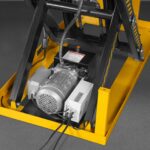 2200 lbs Capacity Stationary Electric Hydraulic Double Scissor Lift Table – 51.2" x 32.3" Platform, 70.1" Lift Height, UL Certified Motor, ELTD22