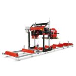 32" Portable Sawmill (5 x Blades Included),  KOHLER CH440 429cc E-Start Gasoline Engine, 29" Board Width, 20' Track Length (13' Track Length + 6.6' Track Extension Included) , SM-32