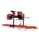 32" Portable Sawmill (5 x Blades Included),  KOHLER CH440 429cc E-Start Gasoline Engine, 29" Board Width, 20' Track Length (13' Track Length + 6.6' Track Extension Included) , SM-32