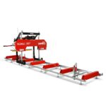 32" Portable Sawmill (5 x Blades Included),  KOHLER CH440 429cc E-Start Gasoline Engine, 29" Board Width, 20' Track Length (13' Track Length + 6.6' Track Extension Included) , SM-32
