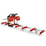 32" Portable Sawmill (5 x Blades Included),  KOHLER CH440 429cc E-Start Gasoline Engine, 29" Board Width, 20' Track Length (13' Track Length + 6.6' Track Extension Included) , SM-32