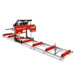 32" Portable Sawmill (5 x Blades Included),  KOHLER CH440 429cc E-Start Gasoline Engine, 29" Board Width, 20' Track Length (13' Track Length + 6.6' Track Extension Included) , SM-32