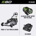 EGO Power+ 600 Series LM2114SP 21 in. 56 V Battery Self-Propelled Lawn Mower Kit (Battery & Charger) W/ 6.0 AH BATTERY