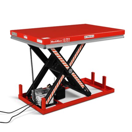 2200lb Capacity Stationary Electric Hydraulic Lift Table , 51.2” x 32.3”Platform, 39.4”Lift Height ,UL Certified Motor, ELT22