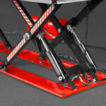 Stationary Electric Hydraulic Parallel Double Scissor Lift Table 3300lb Capacity, 108.3” x 31.5”Platform,33.9”Lift Height,UL Certified Motor, ELT33P