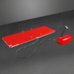 Stationary Electric Hydraulic Parallel Double Scissor Lift Table 6600lb Capacity, 112.9” x 39.4”Platform, 34.3”Lift Height,UL Certified Motor, ELT66P