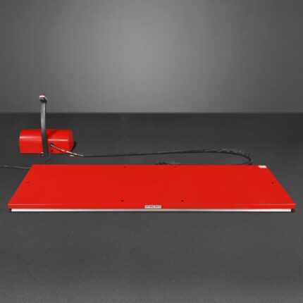 Stationary Electric Hydraulic Parallel Double Scissor Lift Table 6600lb Capacity, 112.9” x 39.4”Platform, 34.3”Lift Height,UL Certified Motor, ELT66P