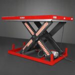 8800lbs Capacity Stationary Hydraulic Lift Table, 66.9” x 47.2” Platform, 43.3” Height, UL Certified Motor, ELT88