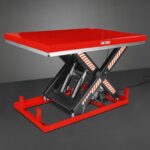 8800lbs Capacity Stationary Hydraulic Lift Table, 66.9” x 47.2” Platform, 43.3” Height, UL Certified Motor, ELT88