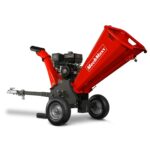 5 inch E-start DUCAR 420cc Gasoline Engine Powered Wood Chipper , GS1500