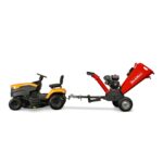 5 inch E-start DUCAR 420cc Gasoline Engine Powered Wood Chipper , GS1500