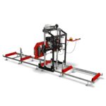 22" Portable Sawmill, 224cc 7HP DUCAR Gasoline Engine, 20" Board Width, 13' Track Length , SM-22