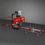 22" Portable Sawmill, 224cc 7HP DUCAR Gasoline Engine, 20" Board Width, 13' Track Length , SM-22