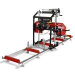 22" Portable Sawmill, 224cc 7HP DUCAR Gasoline Engine, 20" Board Width, 13' Track Length , SM-22
