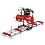 22" Portable Sawmill, 224cc 7HP DUCAR Gasoline Engine, 20" Board Width, 13' Track Length , SM-22
