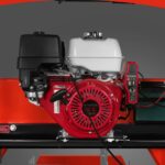 32" Portable Sawmill (5 x Blades Included), HONDA GX390 389cc E-Start Gasoline Engine, 29" Board Width, 20' Track Length (13' Track Length + 6.6' Track Extension Included) , SM-32