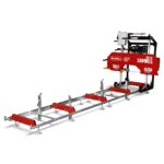 22" Portable Sawmill, KOHLER 9.5hp 277cc Gasoline Engine, 20" Board Width, 13' Track Length , SM-22