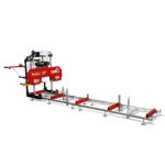 22" Portable Sawmill, KOHLER 9.5hp 277cc Gasoline Engine, 20" Board Width, 13' Track Length , SM-22