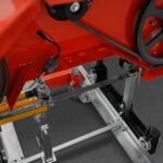 22" Portable Sawmill, KOHLER 9.5hp 277cc Gasoline Engine, 20" Board Width, 13' Track Length , SM-22