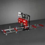 22" Portable Sawmill, 270cc 9HP Gasoline Engine, 20" Board Width, 13' Track Length , SM-22