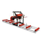 36" MAX Portable Sawmill, 25HP 688cc HONDA GX690 V-Twin Engine, 36" Board Width, 20' Track Length, (10 x Blades Included), SM-36HMAX