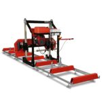 36" MAX Portable Sawmill, 25HP 688cc HONDA GX690 V-Twin Engine, 36" Board Width, 20' Track Length, (10 x Blades Included), SM-36HMAX