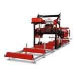 36" MAX Portable Sawmill, 25HP 688cc HONDA GX690 V-Twin Engine, 36" Board Width, 20' Track Length, (10 x Blades Included), SM-36HMAX