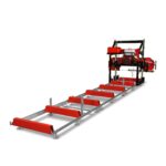 36" MAX Portable Sawmill, 25HP 688cc HONDA GX690 V-Twin Engine, 36" Board Width, 20' Track Length, (10 x Blades Included), SM-36HMAX