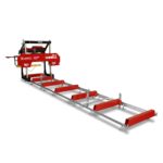 36" MAX Portable Sawmill, 25HP 688cc HONDA GX690 V-Twin Engine, 36" Board Width, 20' Track Length, (10 x Blades Included), SM-36HMAX