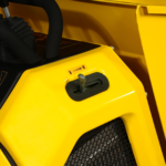 1800lb 420cc  E-start Gas Engine Stand-ON Hydraulic Track Dumper with Self-Loading , T80