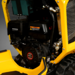 1800lb 420cc  E-start Gas Engine Stand-ON Hydraulic Track Dumper with Self-Loading , T80