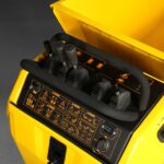 1800lb 420cc  E-start Gas Engine Stand-ON Hydraulic Track Dumper with Self-Loading , T80