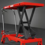 Mobile Scissor Lift Table Cart 2200lbs Capacity, Platform Size, 39.4” x 20.2”, Height 39.4” , TF22