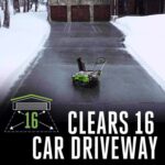 EGO Power + Peak Power SNT2125AP 21 in. Single stage 56 V Battery Auger-Propelled Snow Blower Kit (B W/ HEATED HANDLES & TWO 7.5 AH BATTERIE